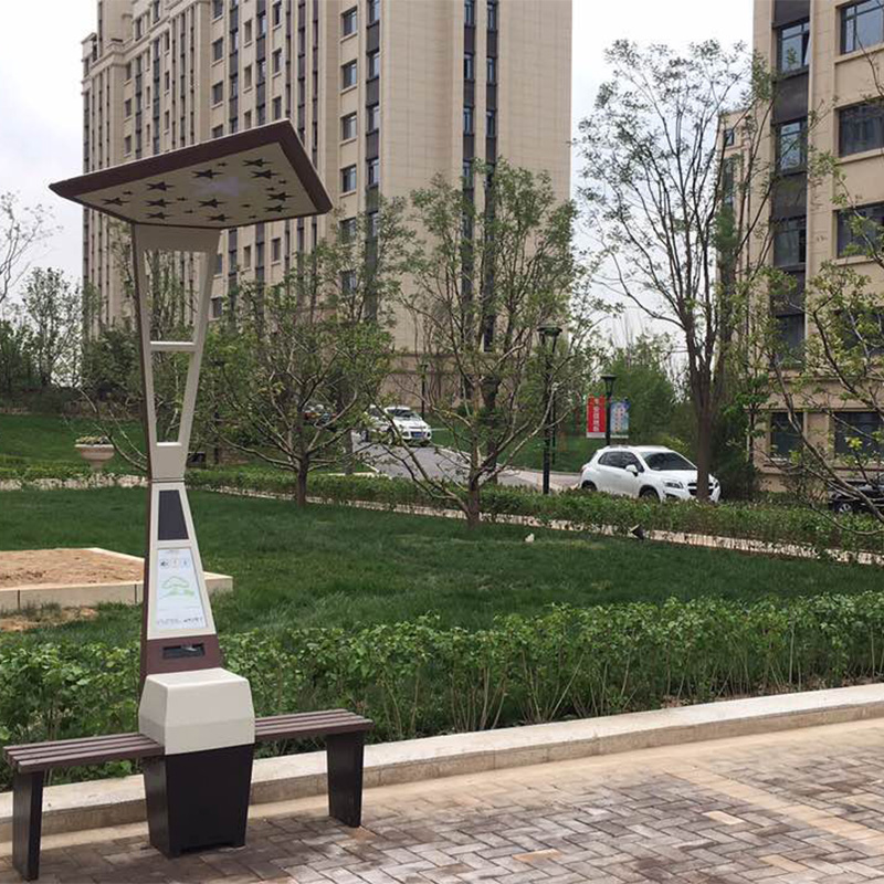 Weiyin Smart Street Benches in Beijing City