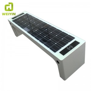 Solar Smart Street Furniture Urban Seats for Outdoor Use