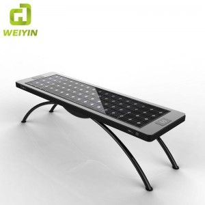 Smart Solar Urban Funiture Cell Phone Charger Seating for Different Devices