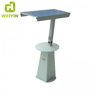 Smart Solar Power USB Mobile Phone Charging Station for Outdoor Use