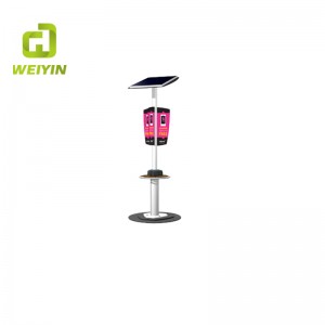 New Style Clean Solar Power Mobile Phone Charging Station for Outdoor