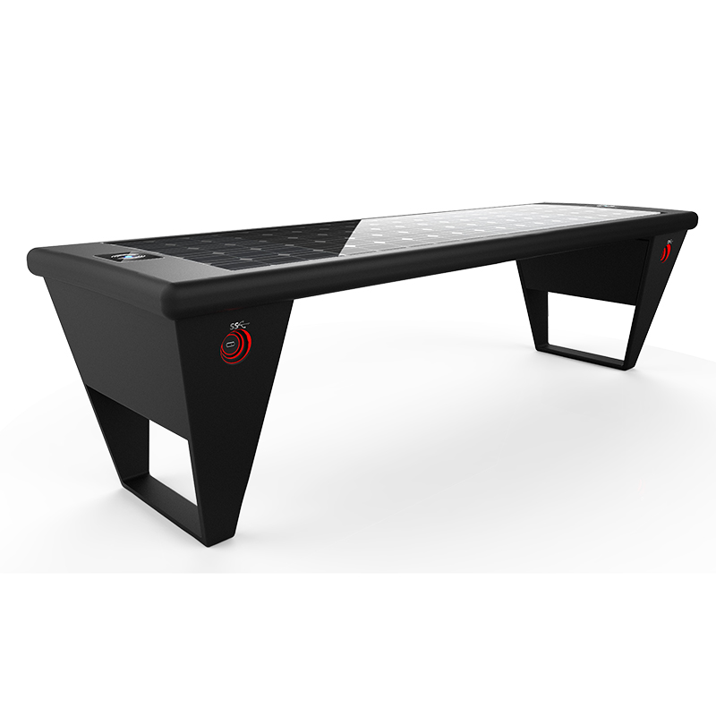 High Quality Material Maintenance Free Multi-function Solar Bench